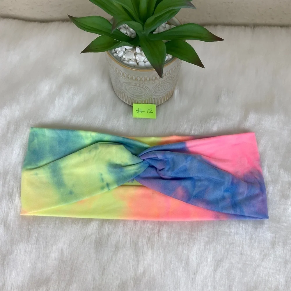 Tien Dye Criss‎ cross Headband